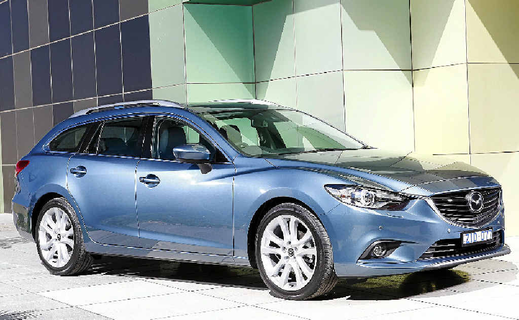 HARD TO FAULT: The Mazda6 diesel wagon is a pleasure to steer. HARD TO FAULT: The Mazda6 diesel wagon is a pleasure to steer.